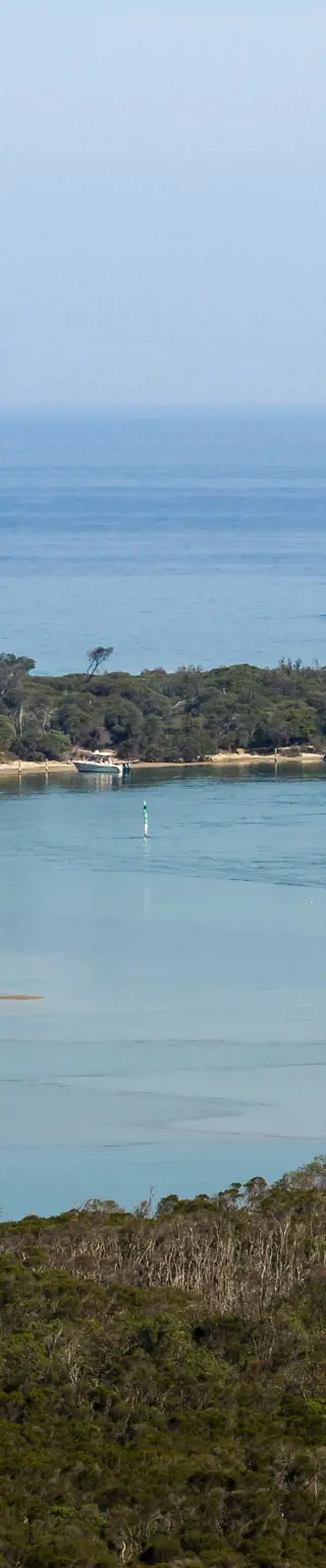 Iss frischen Fisch in Lakes Entrance